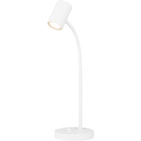 Noor Morden Lamp Tischstrahler sandweiß mit flexiblem Arm GU10 Dim