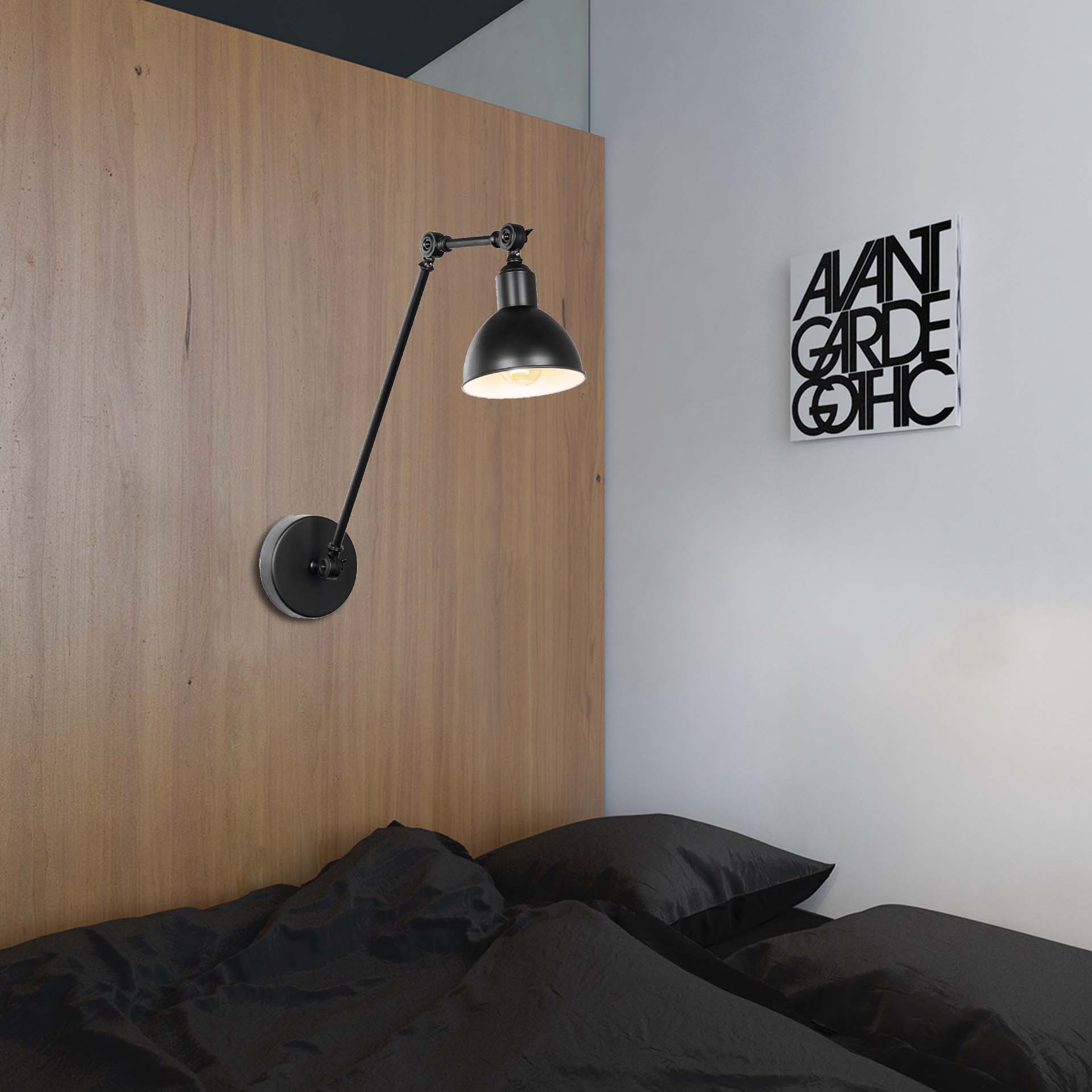 Mordern Industrial Design, mit Twist Lockers on Arm Wandleuchte Creative Wandleuchte E27