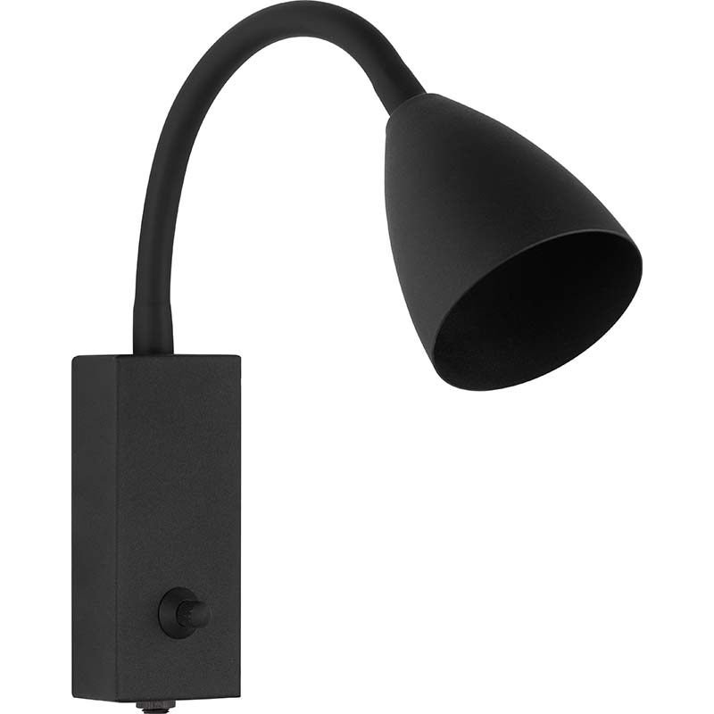 Nordic Modern Wall Spot Light Home Dekoratives Licht mit Flexarm Sand Schwarz GU10 Dim