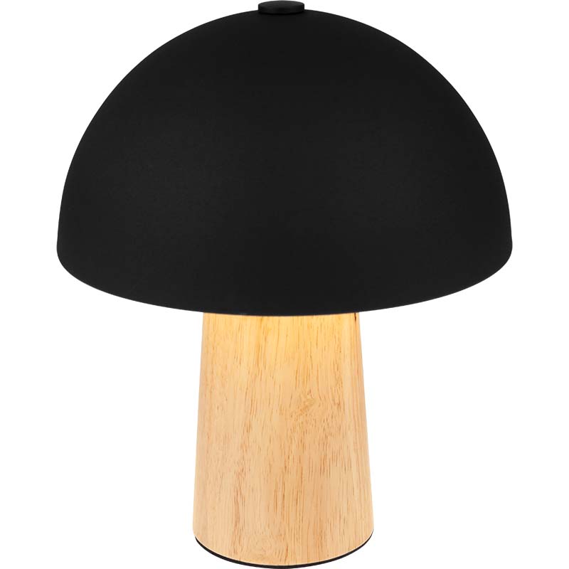 Morden Dainty Design Tischlampe Natural Ruby Mushroom Bordlampe Decor E27