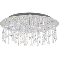 Elegantes Crystal Water Rain Design decor living Deckenleuchte G4